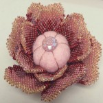 Beaded Lotus Flower Pincushion